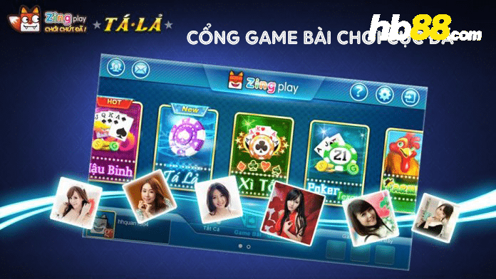 cong game danh bai doi thuong zing play
